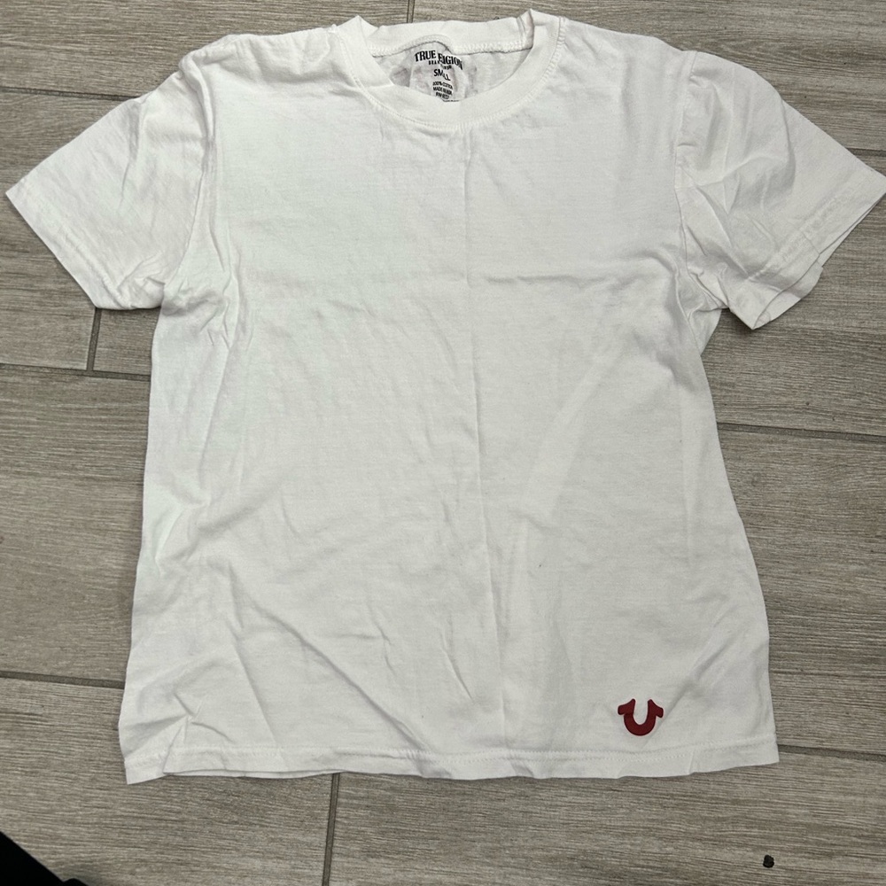 True Religion white t shirt